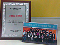 太阳成集团tyc234cc科技获索尼Xperia客户服务（2011年度）综合业绩银奖