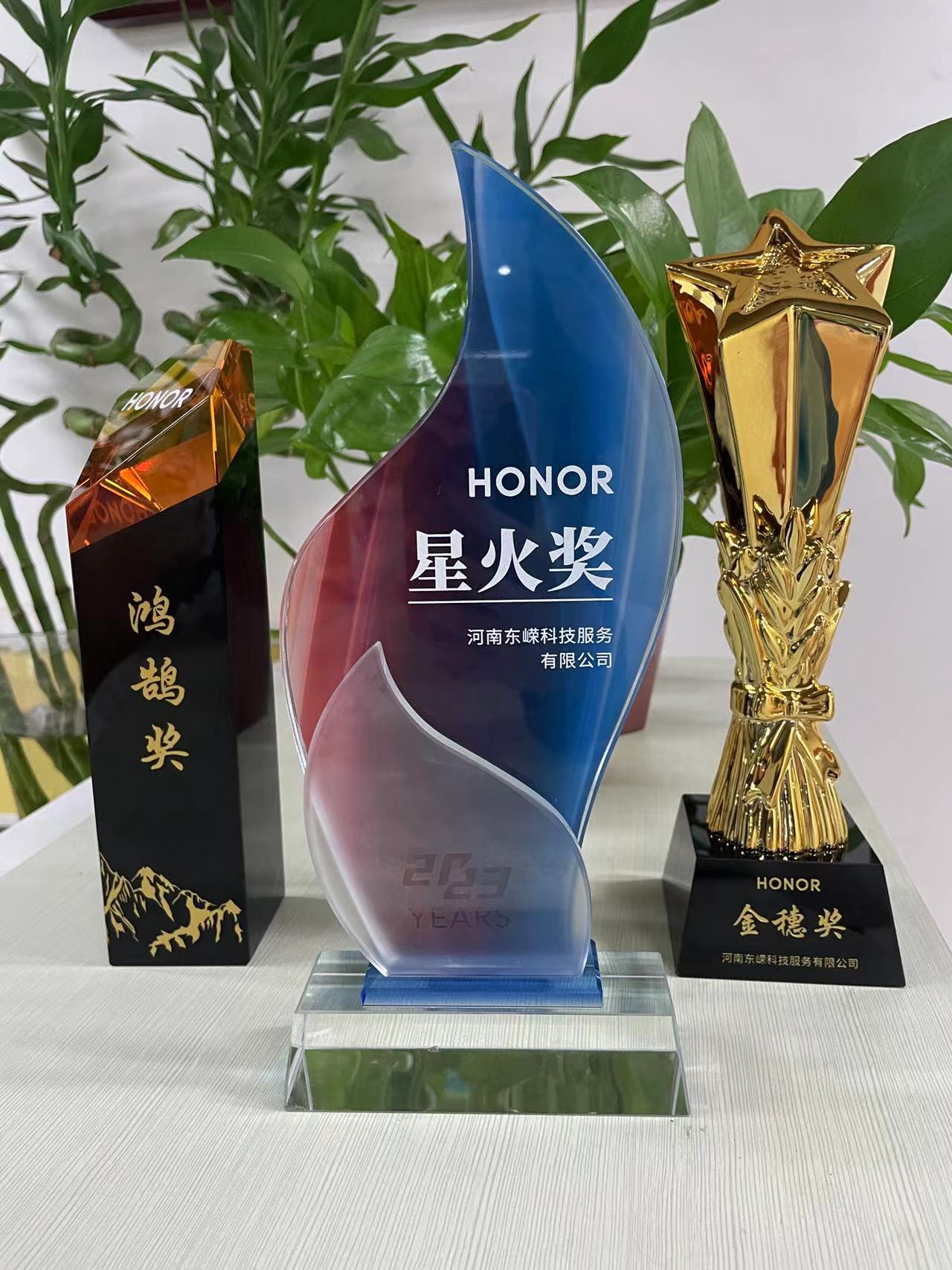 荣耀中国区服务供应商会议召开，我公司荣获三项大奖